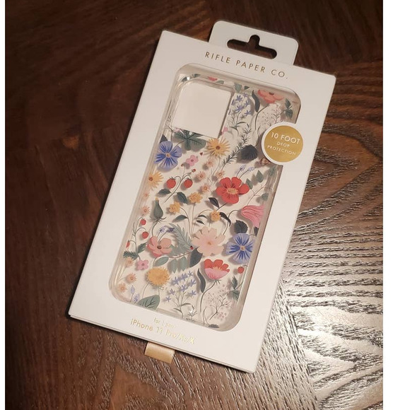 Rifle Paper Co. Accessories Rifle Paper Co Floral Iphone 1 Proxsx Case Clear Strawberry